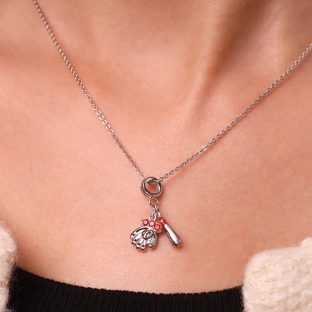 Baseball Gloves & Bats Pendant image number 4