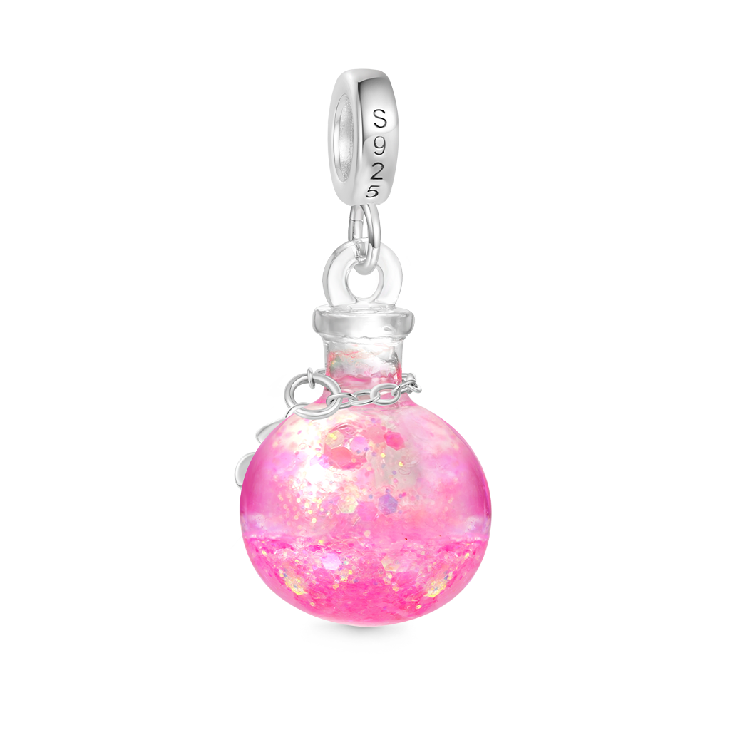 Sakura Quicksand Bottle Pendant image number 2