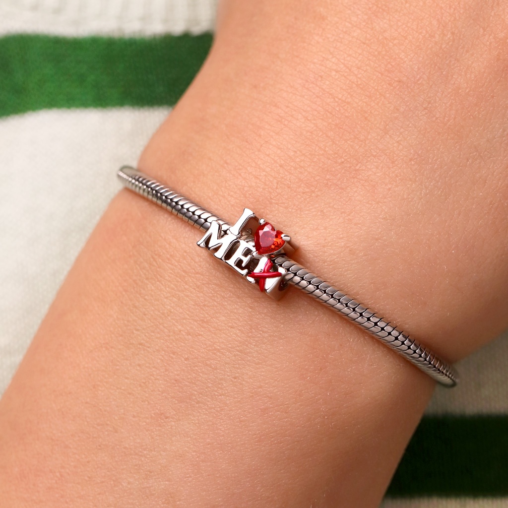 'I Love ME' Heart Charm image number 5