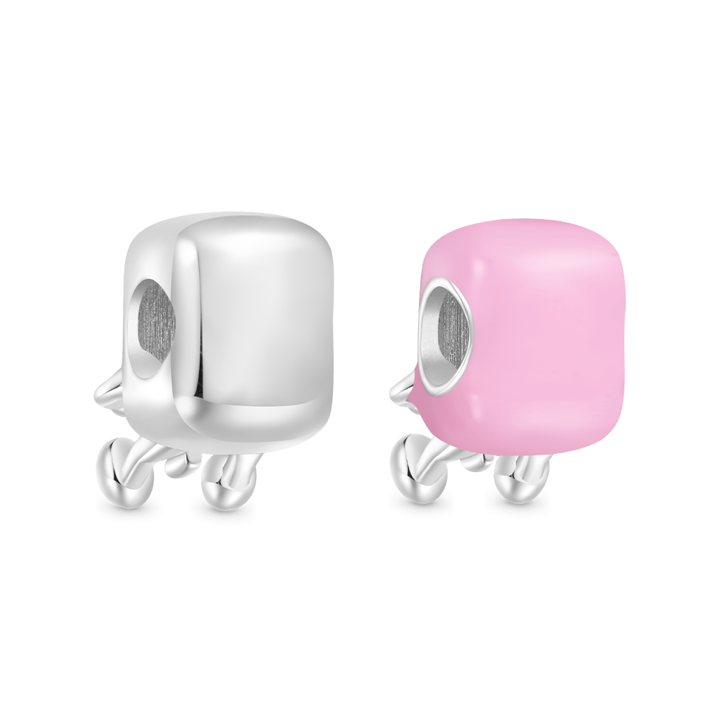 Pair of Marshmallows Charm image number 2