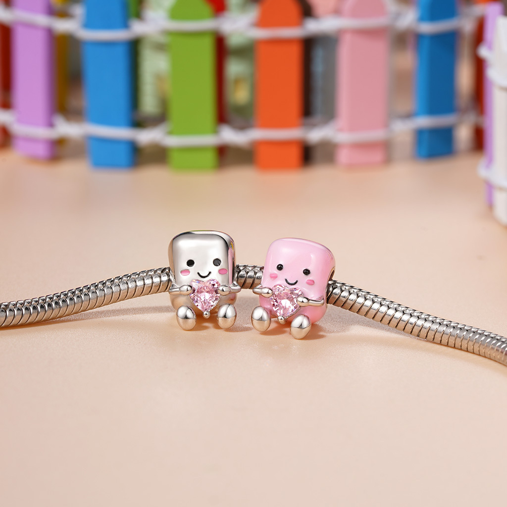 Pair of Marshmallows Charm image number 4