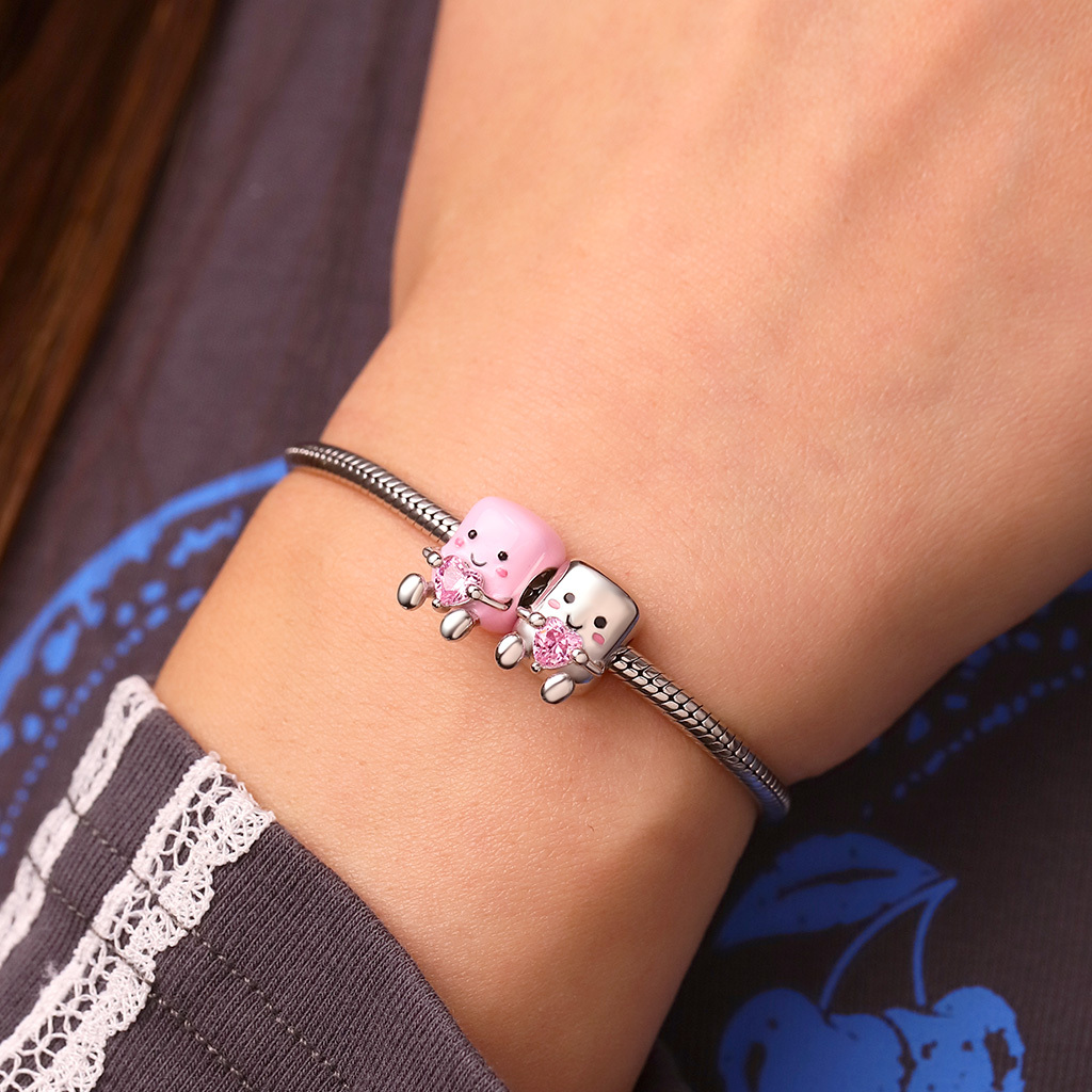 Pair of Marshmallows Charm image number 7