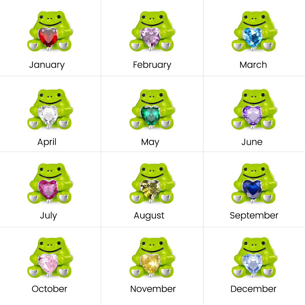 Rain Frog Embraces Love Charm image number 2