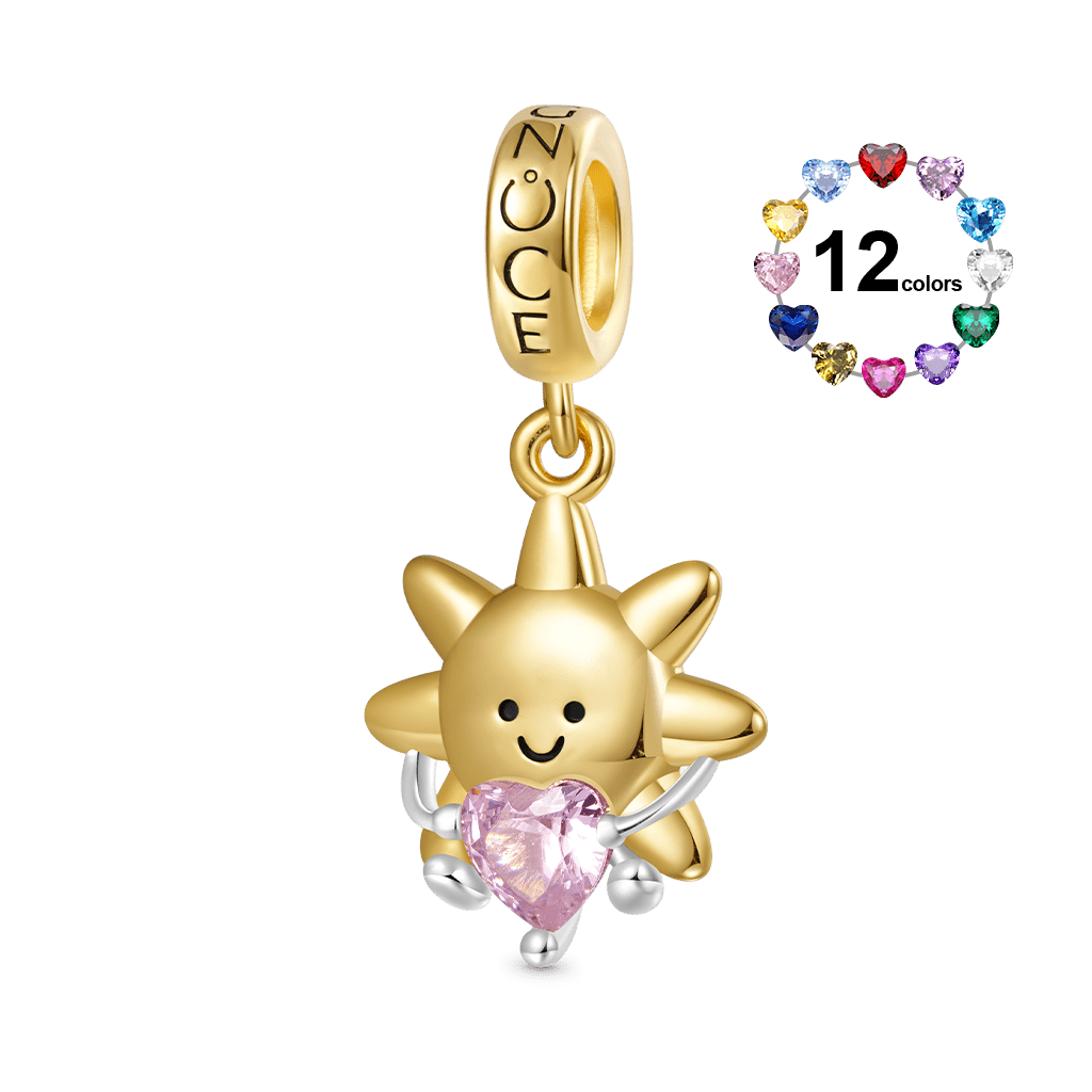 Smiling Sun Embraces Love Pendant image number 0