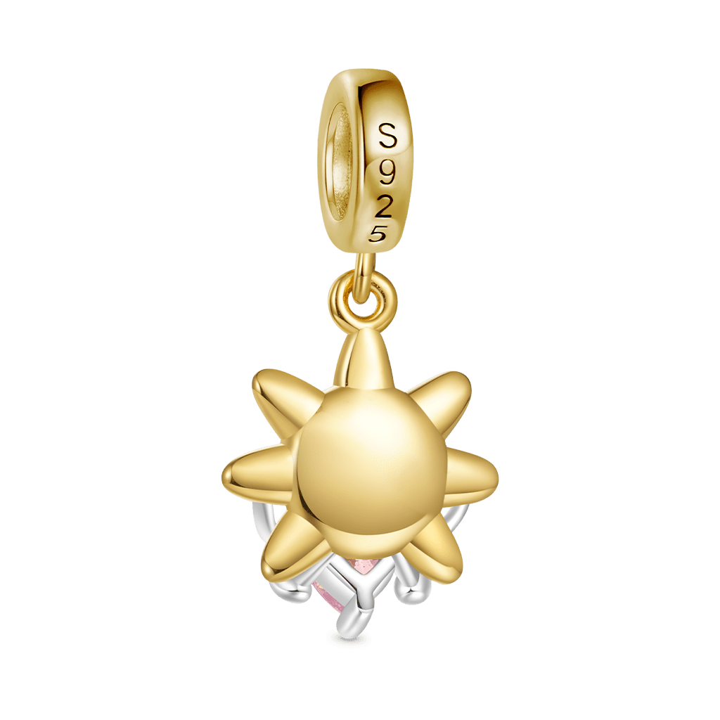 Smiling Sun Embraces Love Pendant image number 1