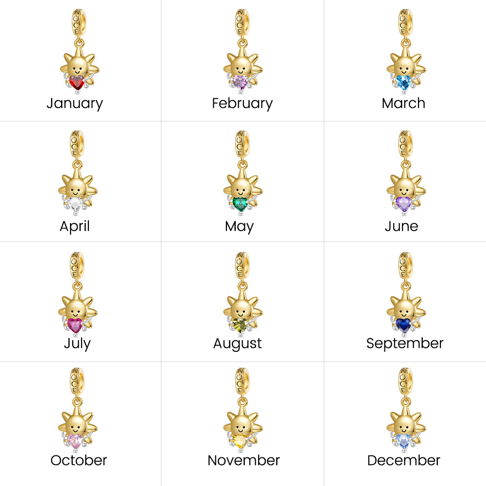 Smiling Sun Embraces Love Pendant image number 2