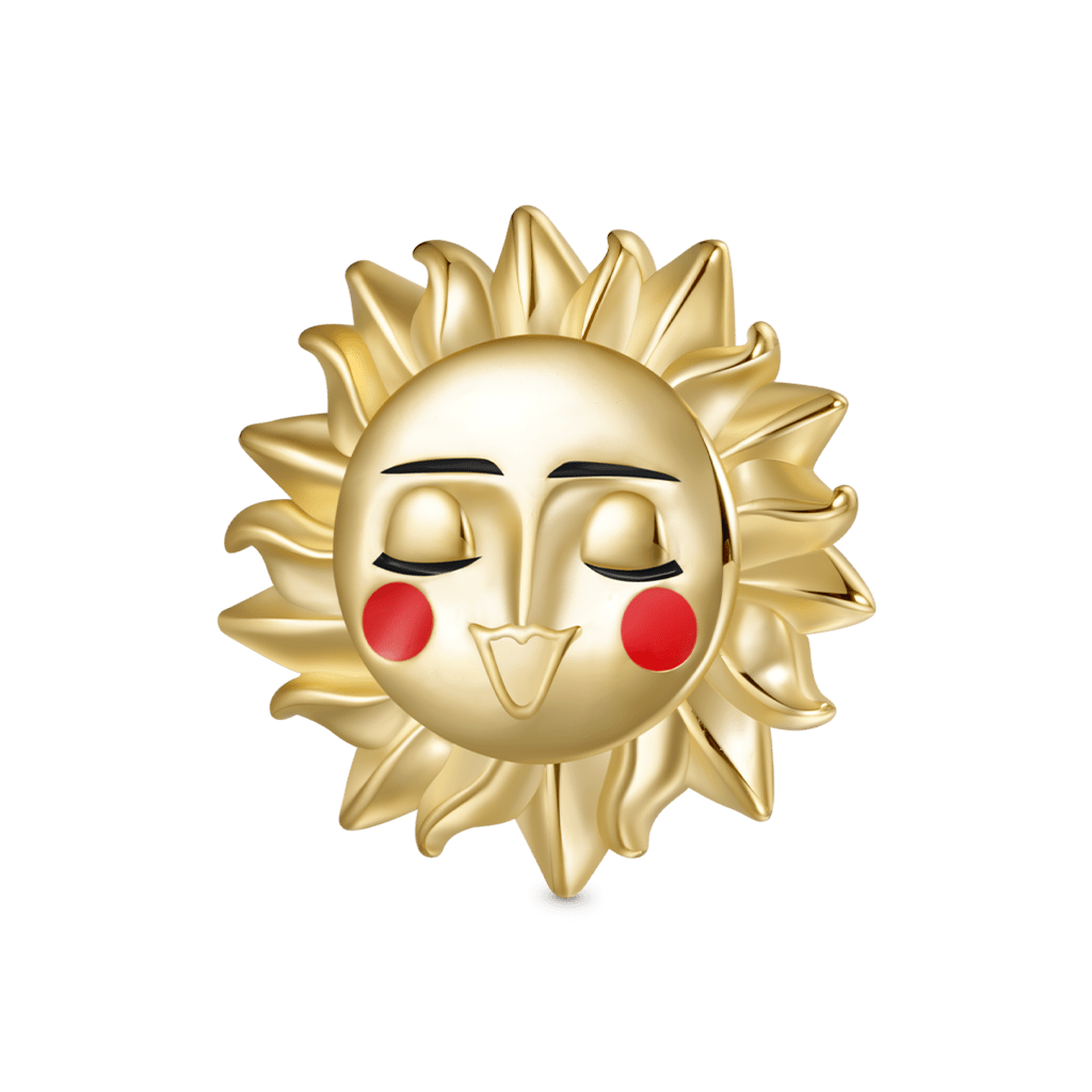 Happy Afternoon Sun Charm image number 0