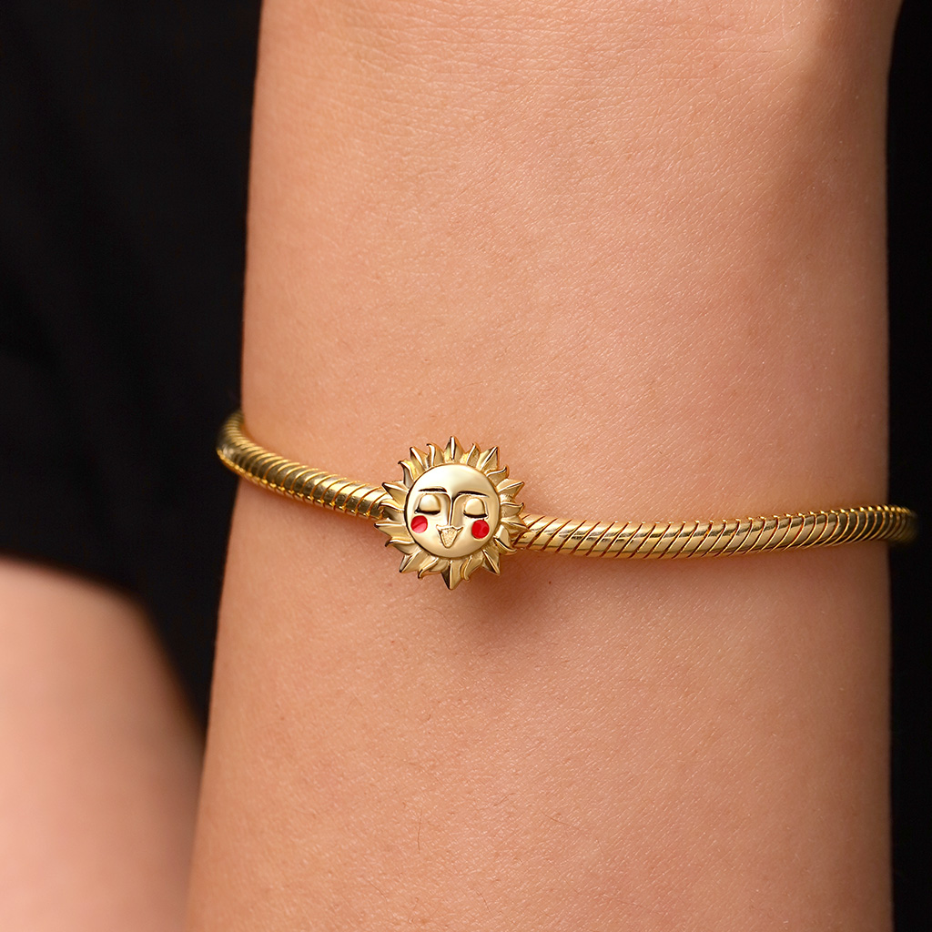 Happy Afternoon Sun Charm image number 4