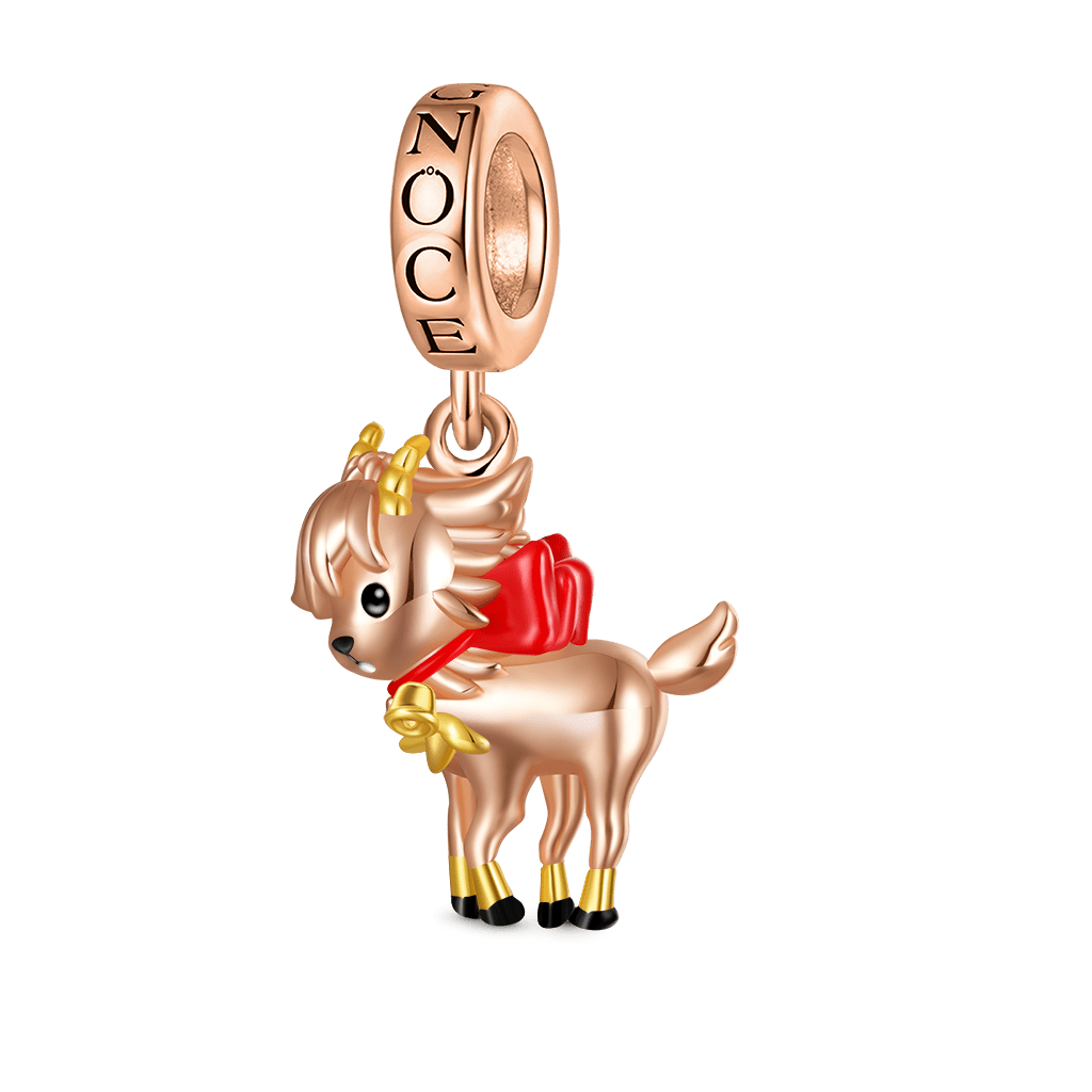 Sweet Flocke Deer Pendant image number 0