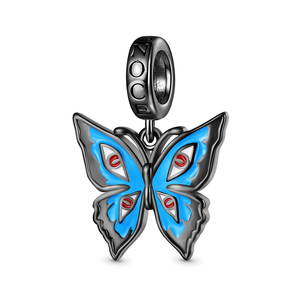 Blue Walpurga Butterfly Pendant image number 0