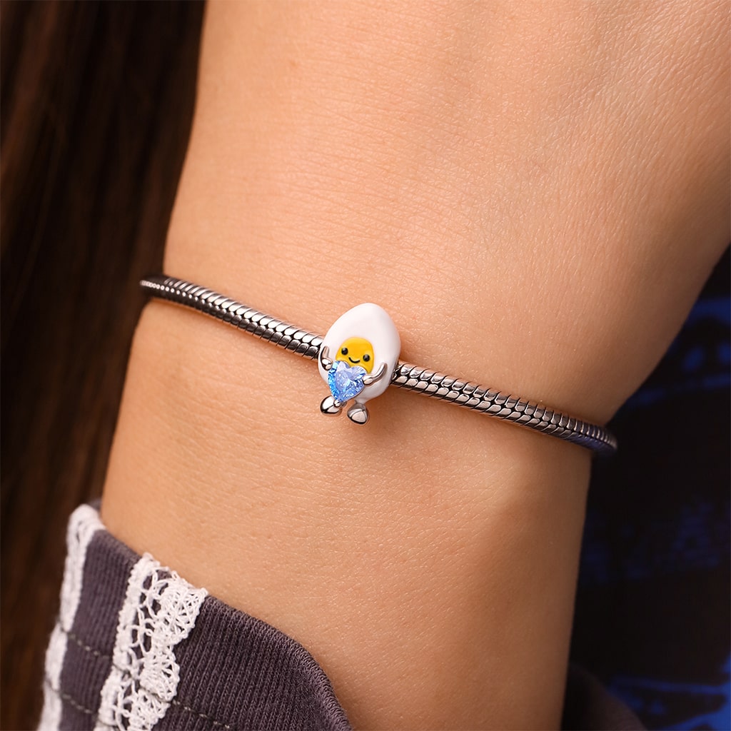 Happy Boiled Egg Charm image number 6