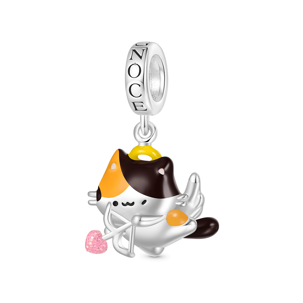 Cupid the Calico Cat Pendant image number 0