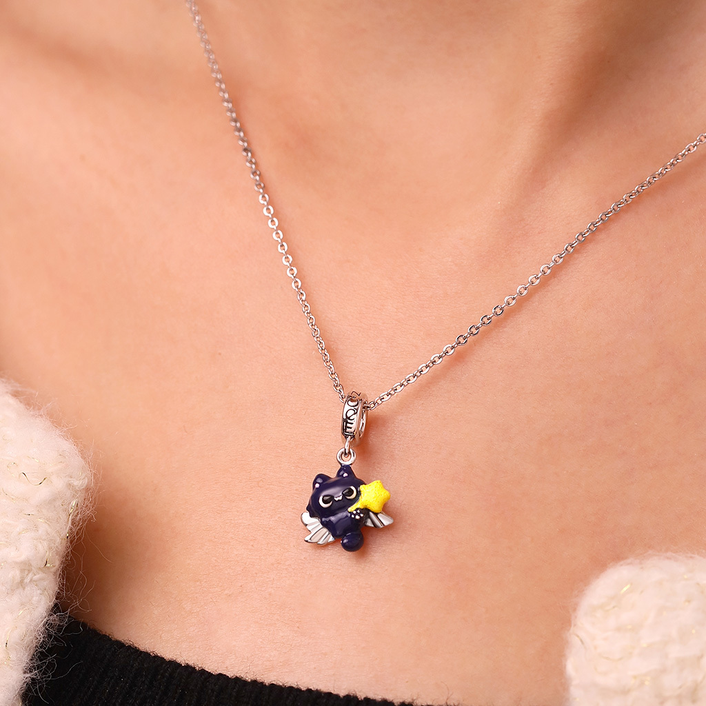Tapioca the Void Cat Pendant image number 5