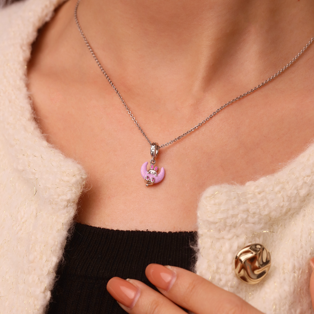 Chilan the Moon Rabbit Pendant image number 6