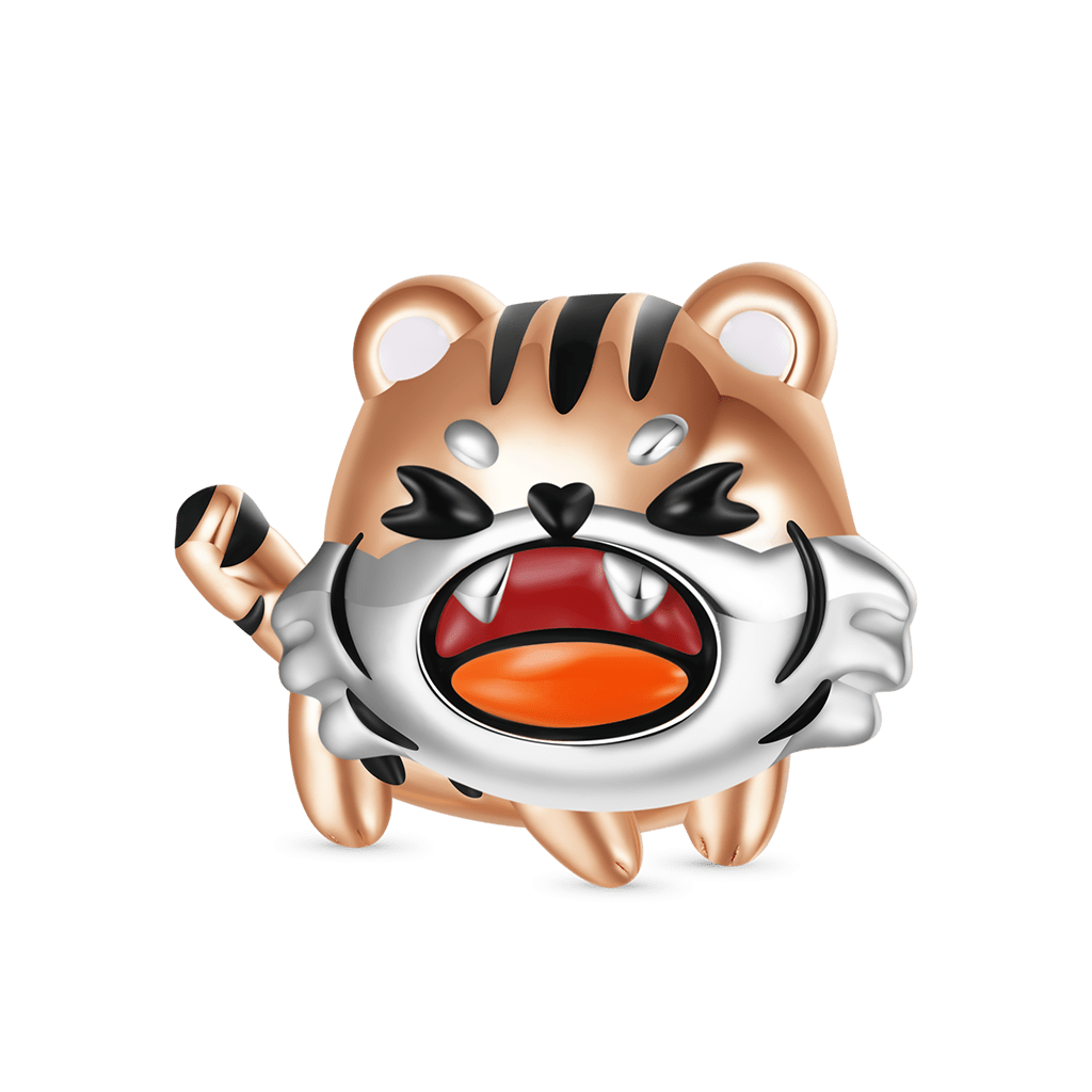 Tora the Angy Tiger Charm image number 0