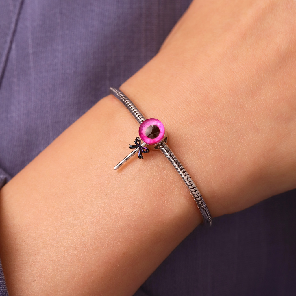 Eyeball Lollipop Charm image number 4