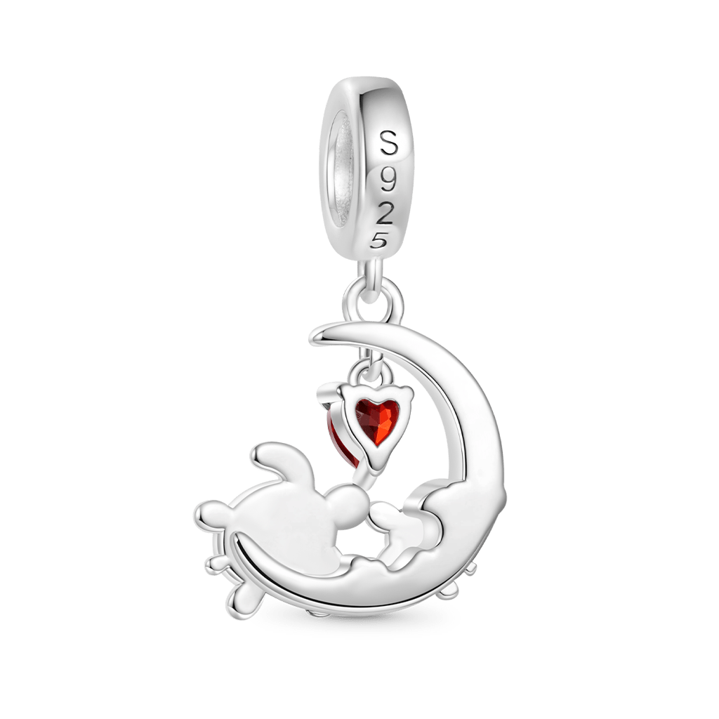 Mother's Day Moon Turtles Pendant image number 2