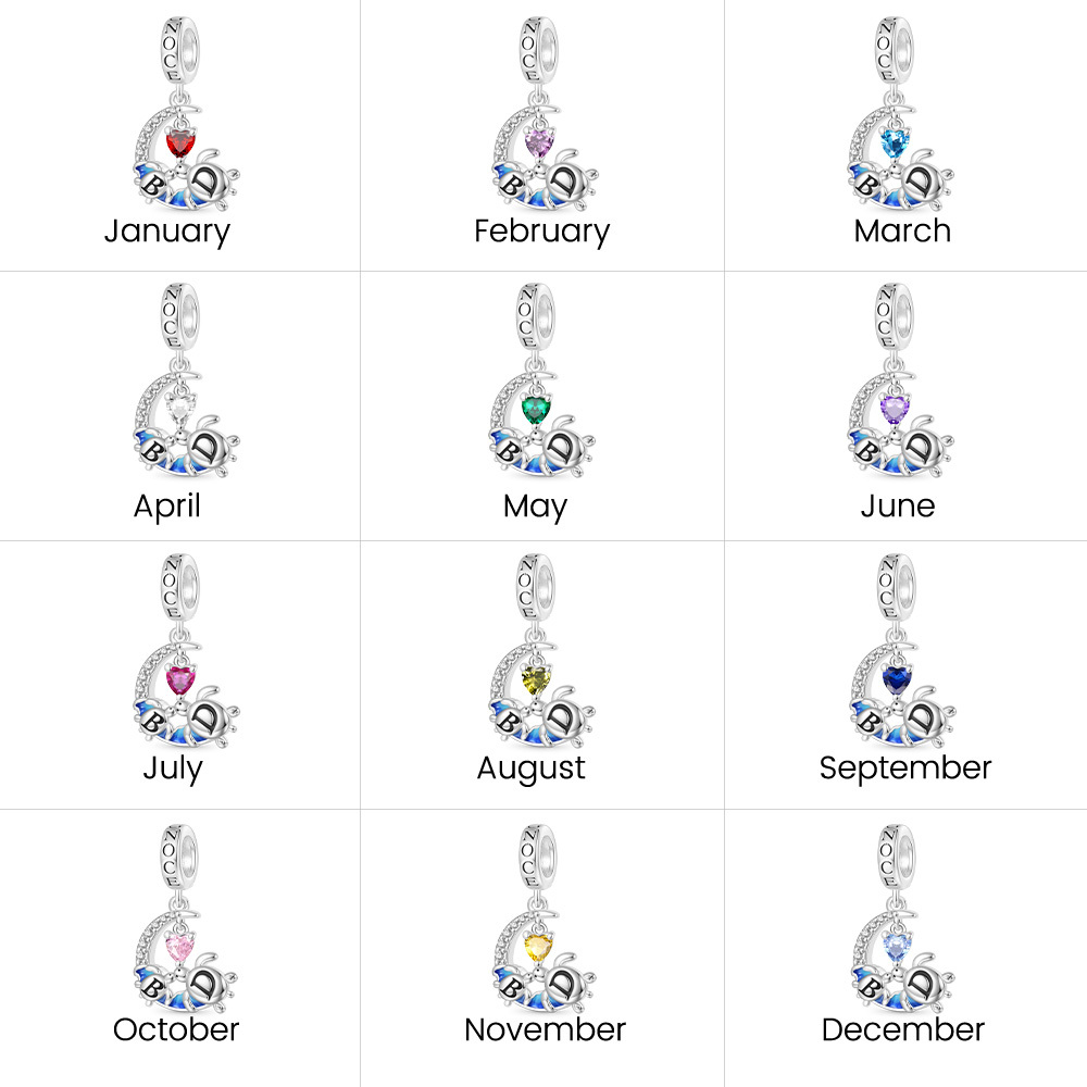 Mother's Day Moon Turtles Pendant image number 3