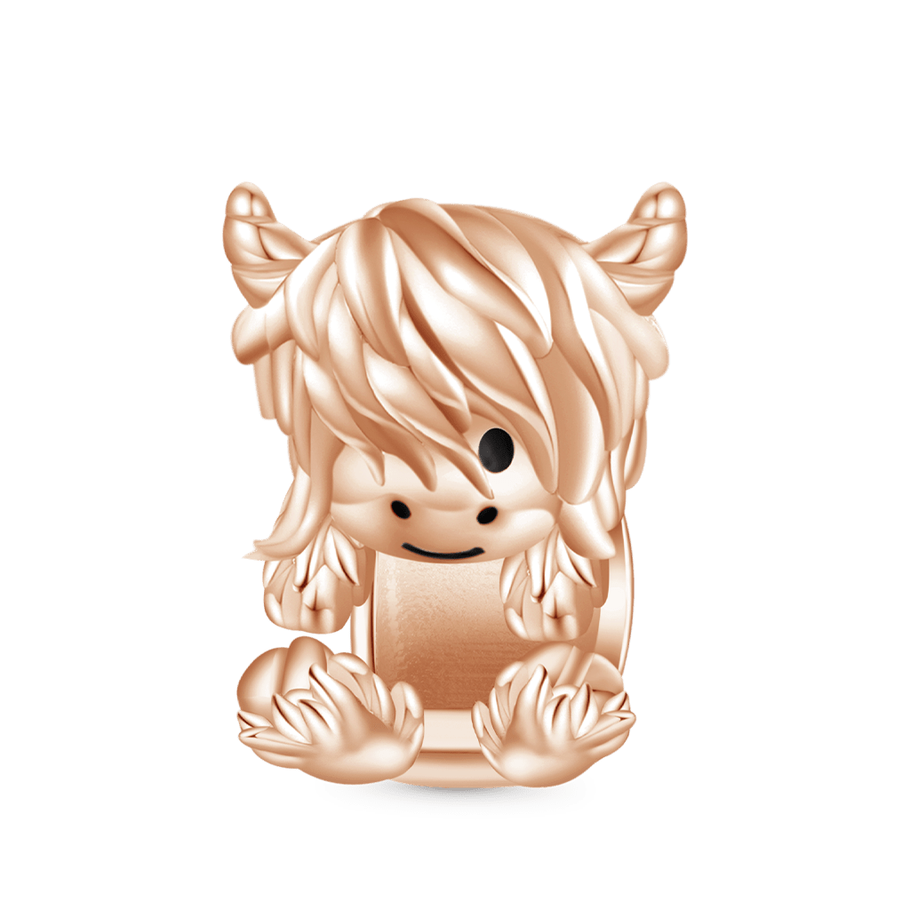 Scottish Highland Cow Charm image number 0
