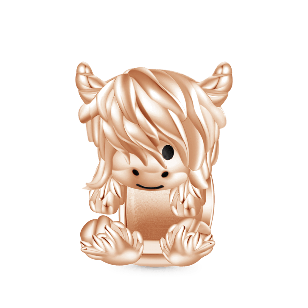Scottish Highland Cow Charm image number 0