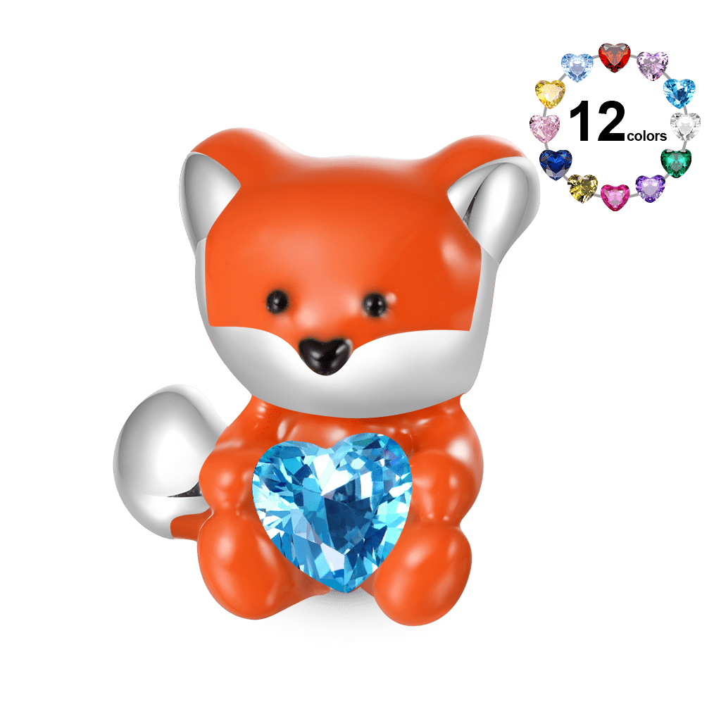 Smudge Fox Embraces Love Charm image number 0