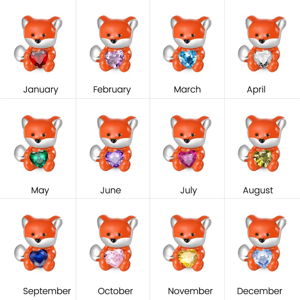 Smudge Fox Embraces Love Charm image number 3