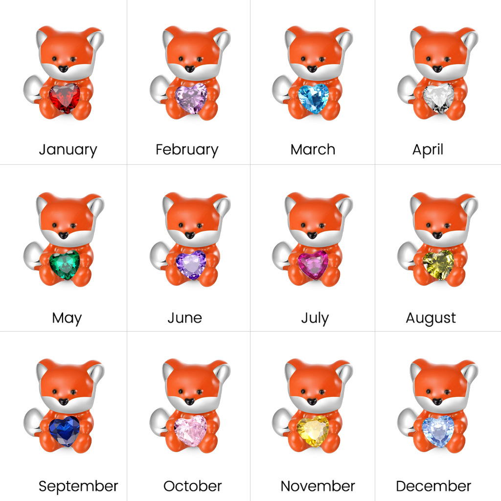 Smudge Fox Embraces Love Charm image number 3