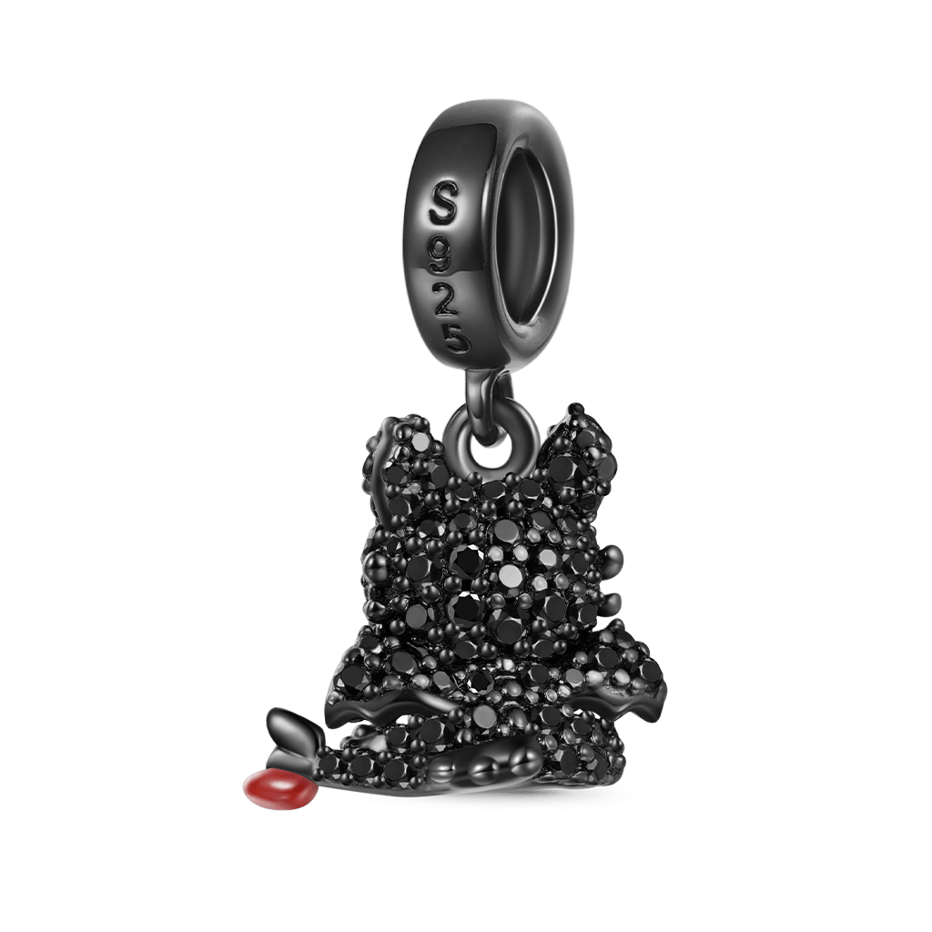 Pave Diamond Toothless Pendant image number 1