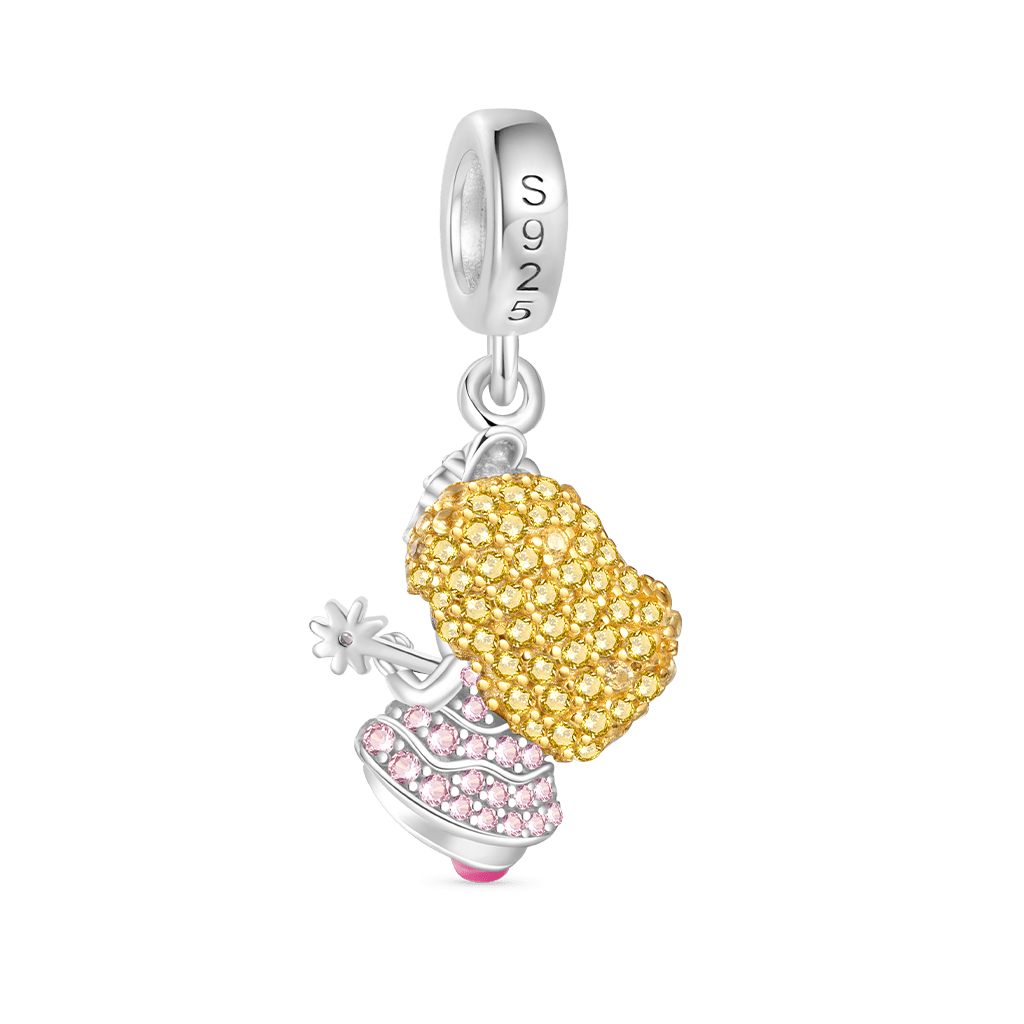 Wicked Glinda Pave Diamond Pendant image number 1