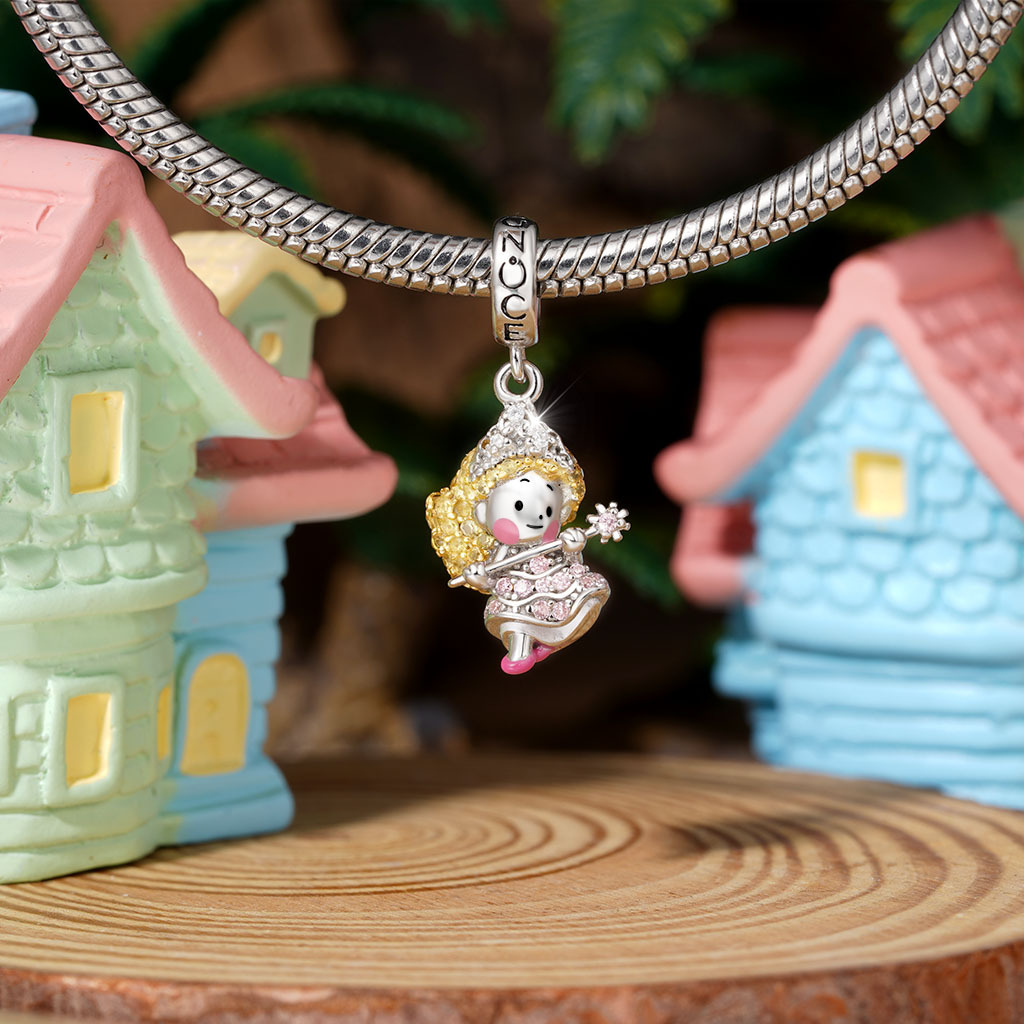 Wicked Glinda Pave Diamond Pendant image number 2