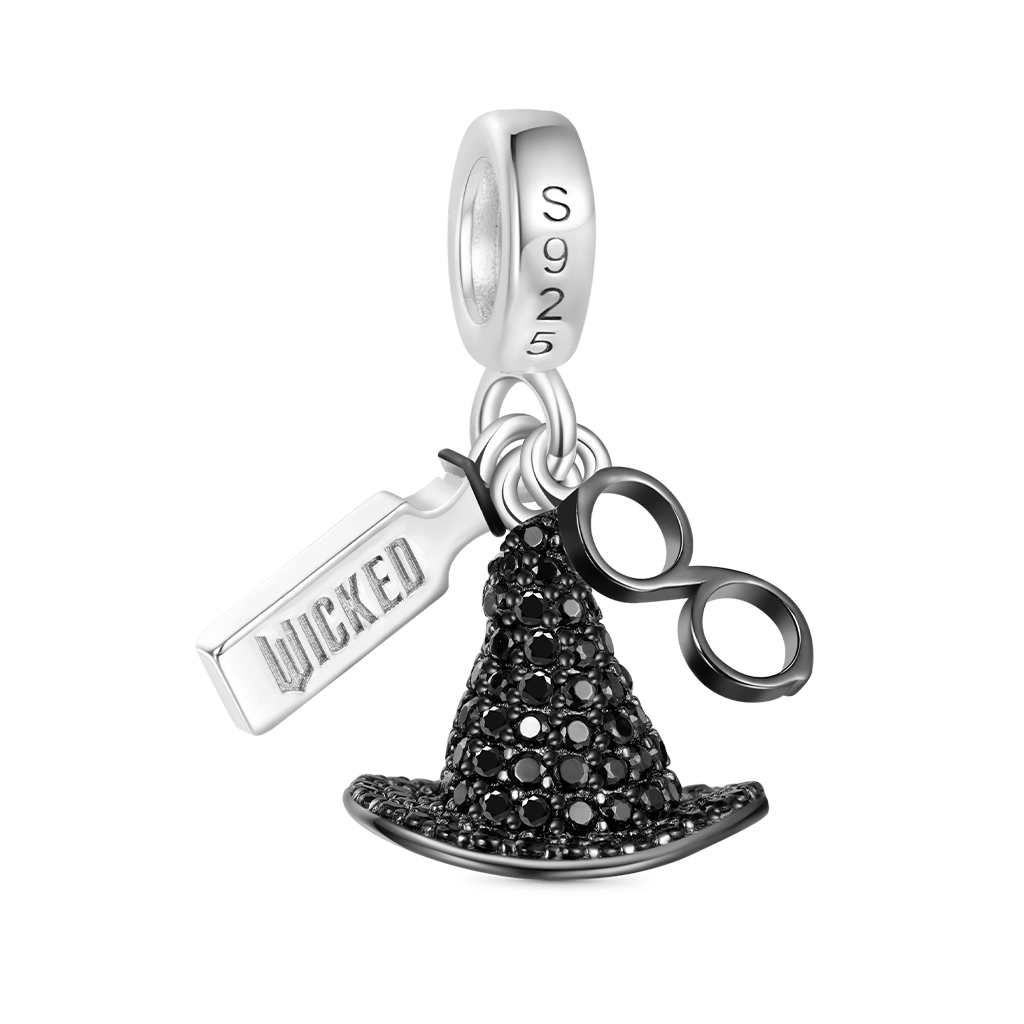 Wicked Elphaba Black Hat Triple Pendant image number 2