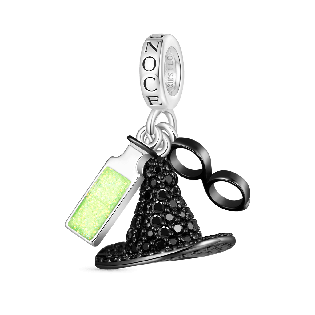 Wicked Elphaba Black Hat Triple Pendant image number 1