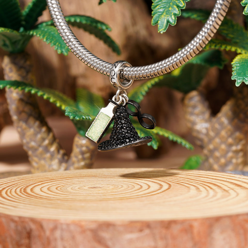 Wicked Elphaba Black Hat Triple Pendant image number 3