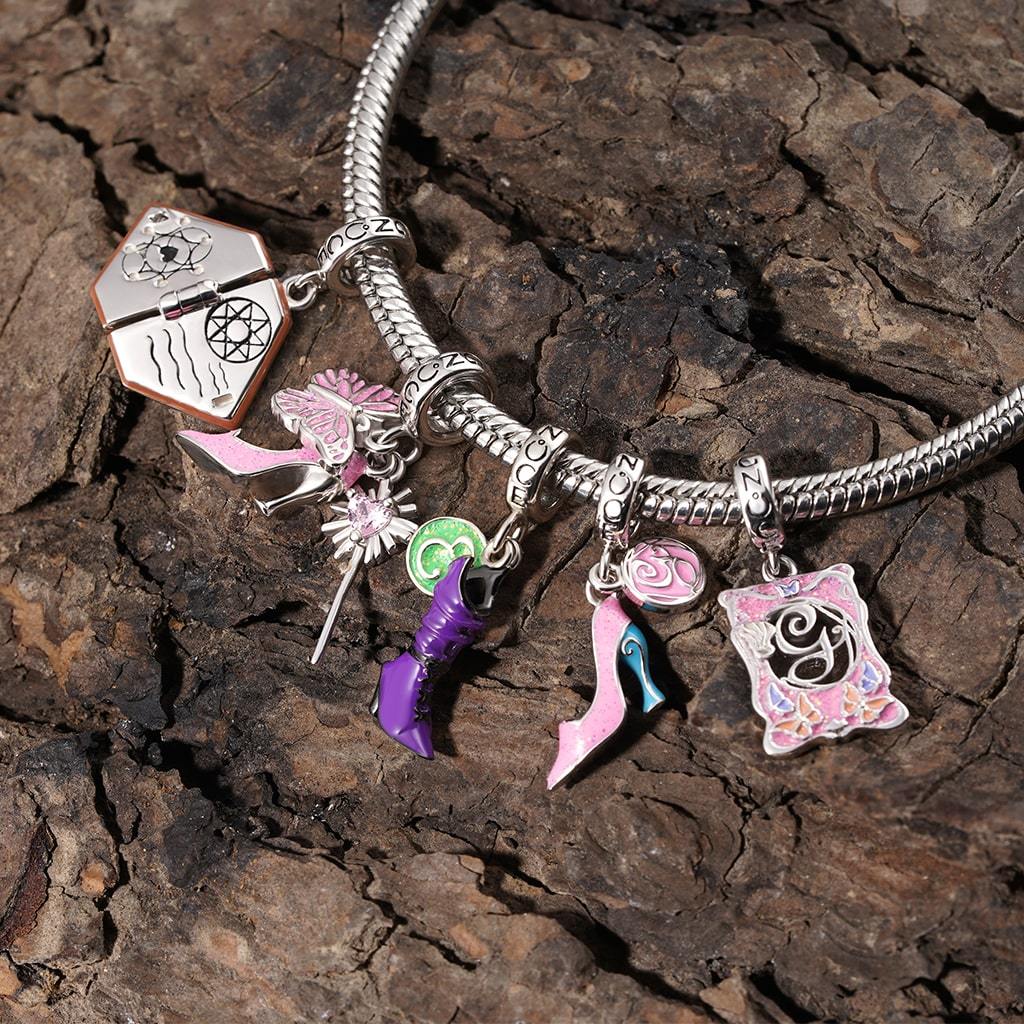 Wicked Glinda Bubble Wand Triple Pendant image number 2