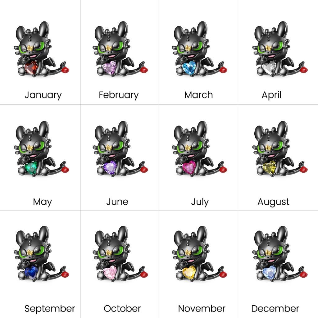 Toothless Embraces Love Charm image number 3