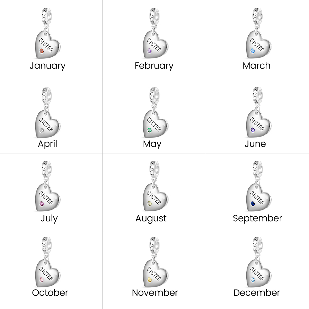 SISTER Heart Pendant image number 2