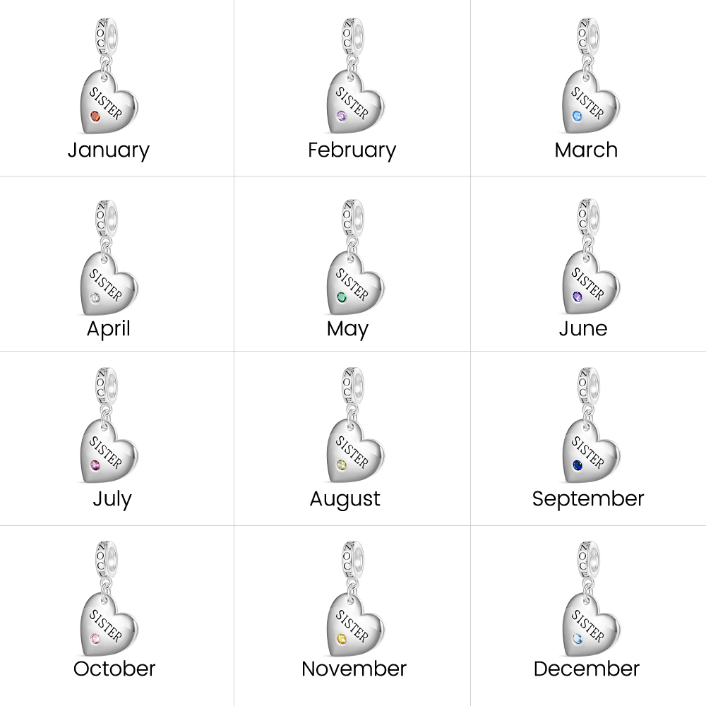 SISTER Heart Pendant image number 2