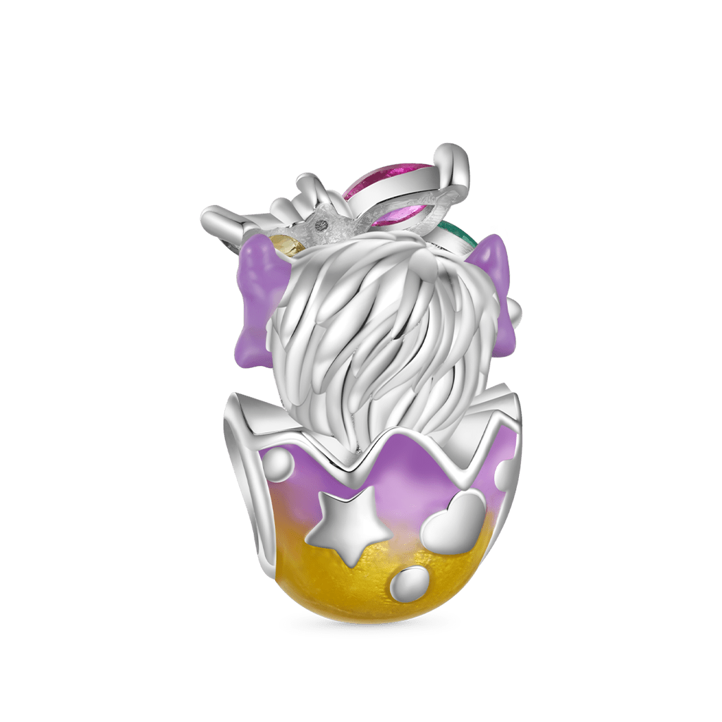 Highland Cow Easter Eggs Charm image number 2