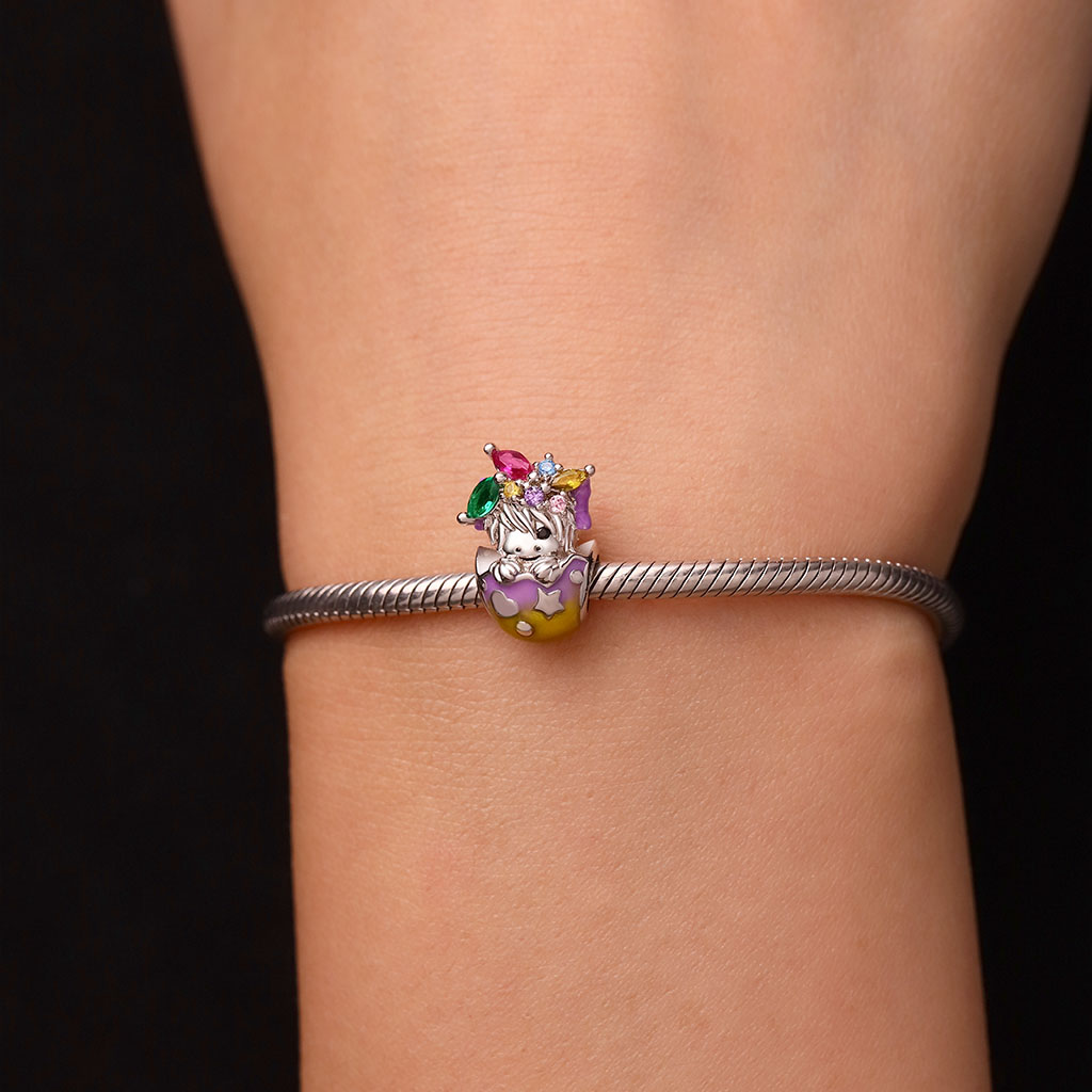 Highland Cow Easter Eggs Charm image number 5