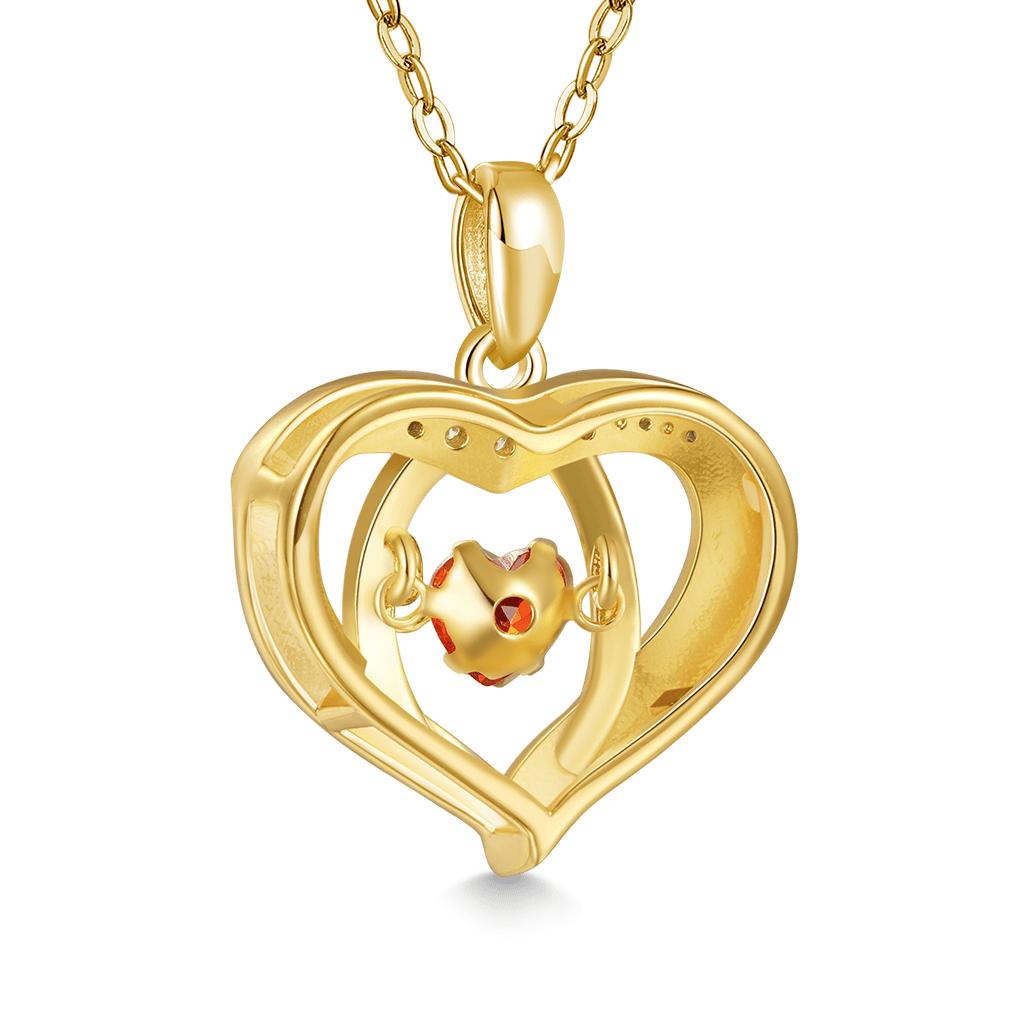Forever Together Heart Necklace image number 2