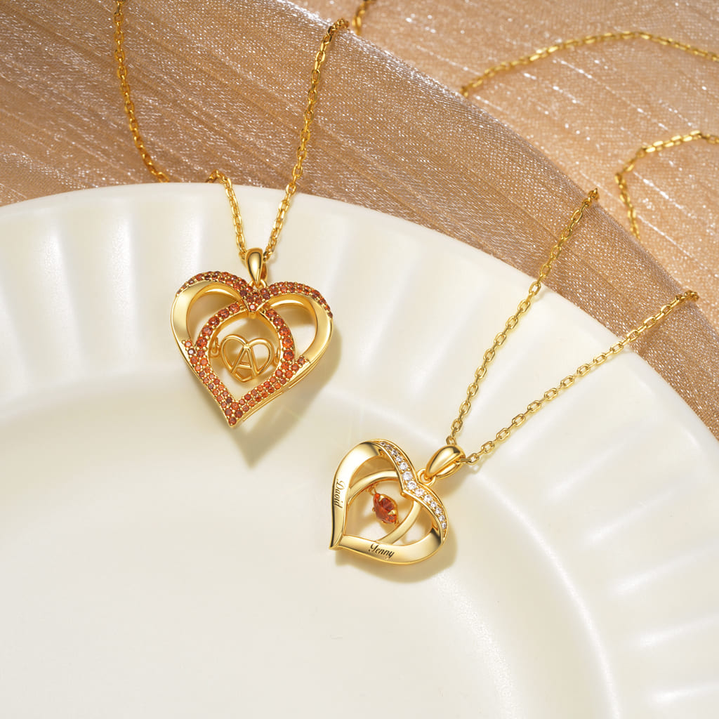 Forever Together Heart Necklace image number 4