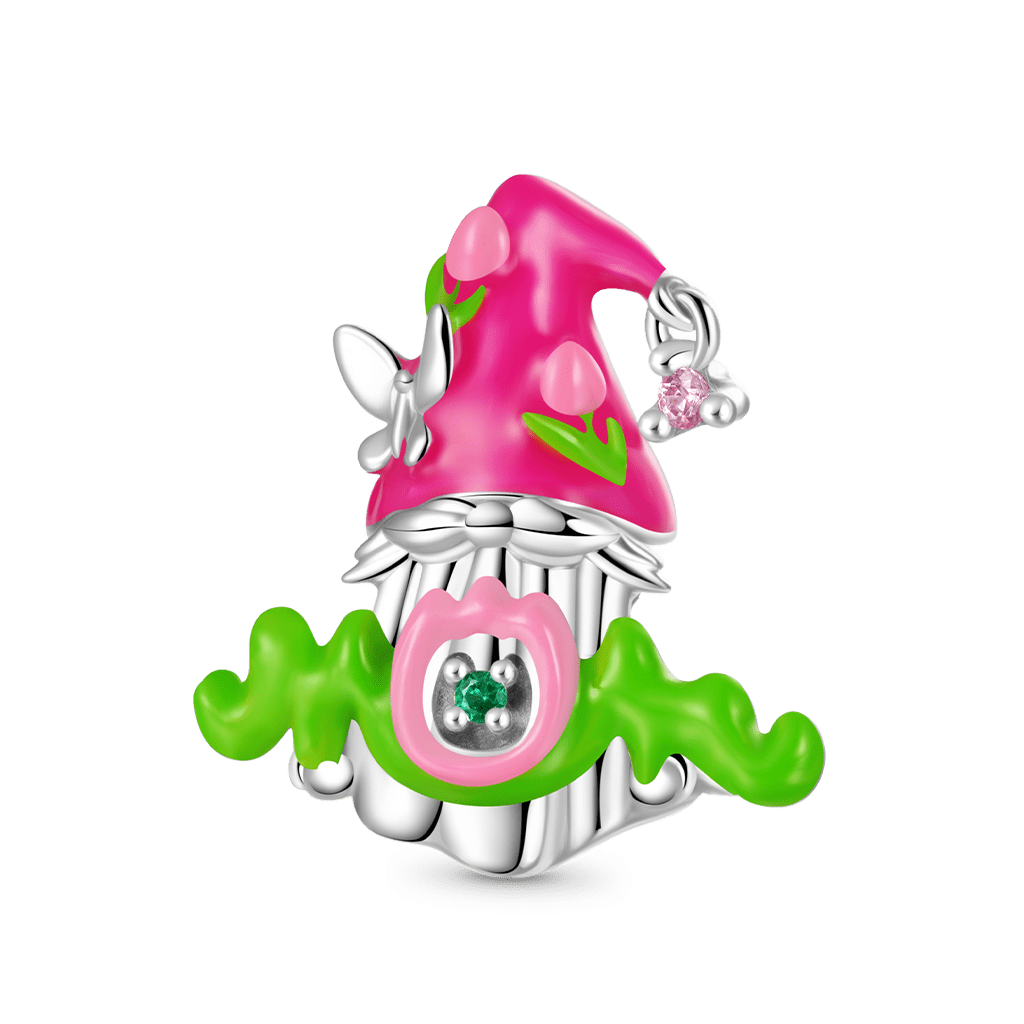 Mom Gnome Floral Charm image number 0