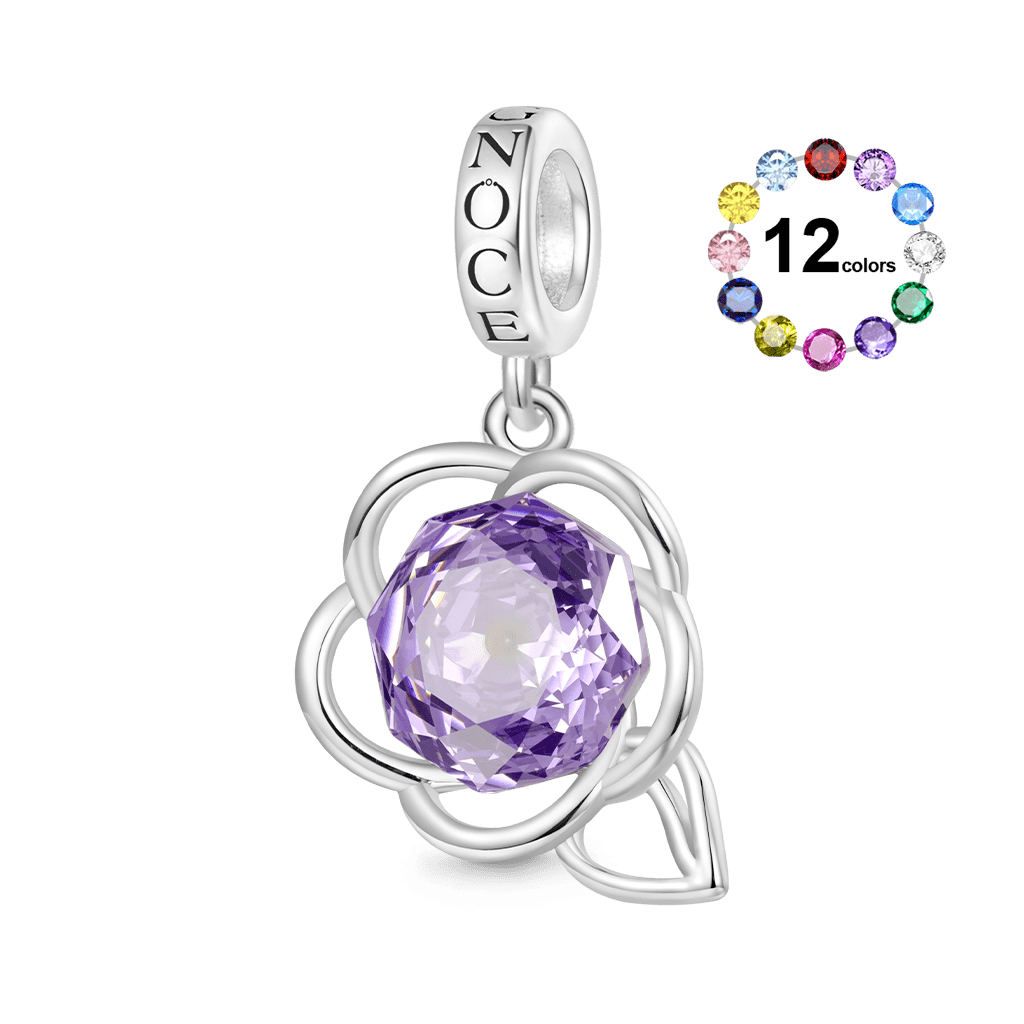 Rose-cut Floral Pendant image number 0
