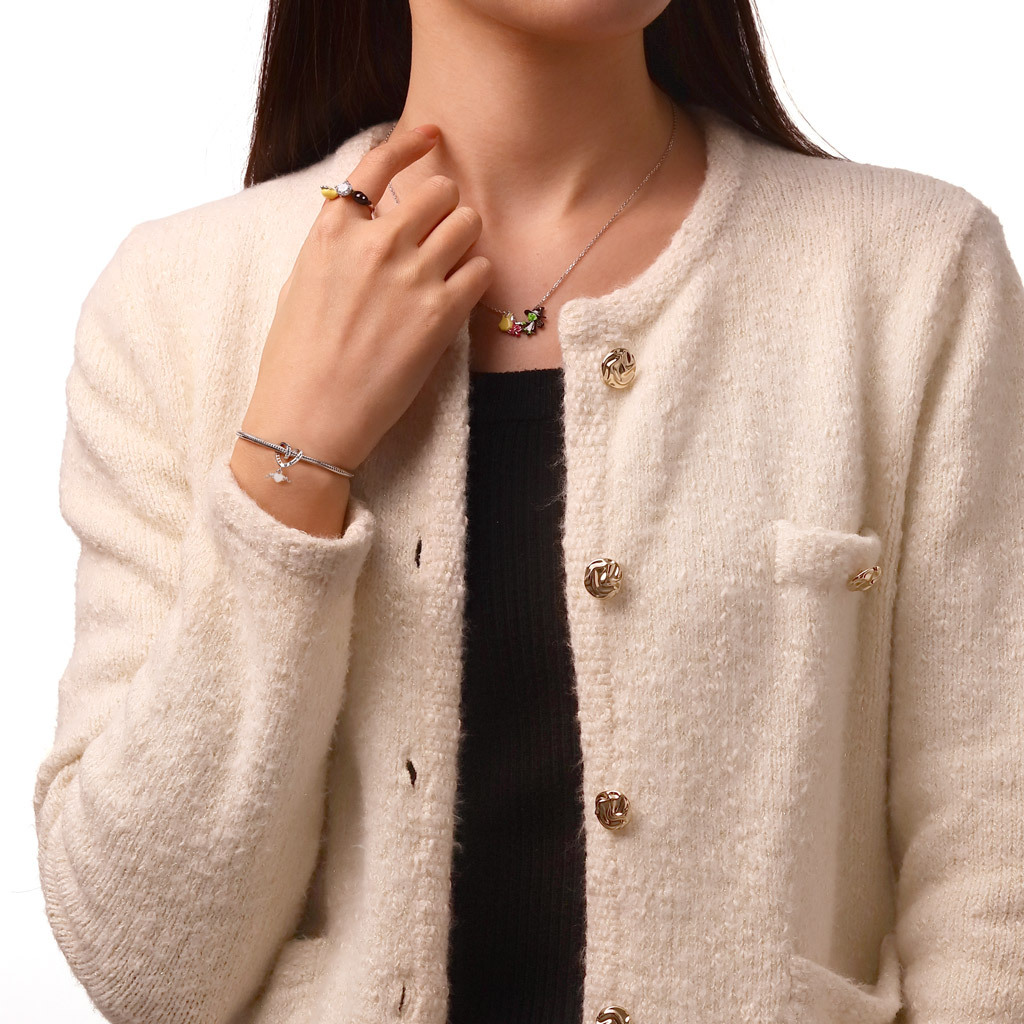Engravable 'I love you' MoM Heart Charm image number 4