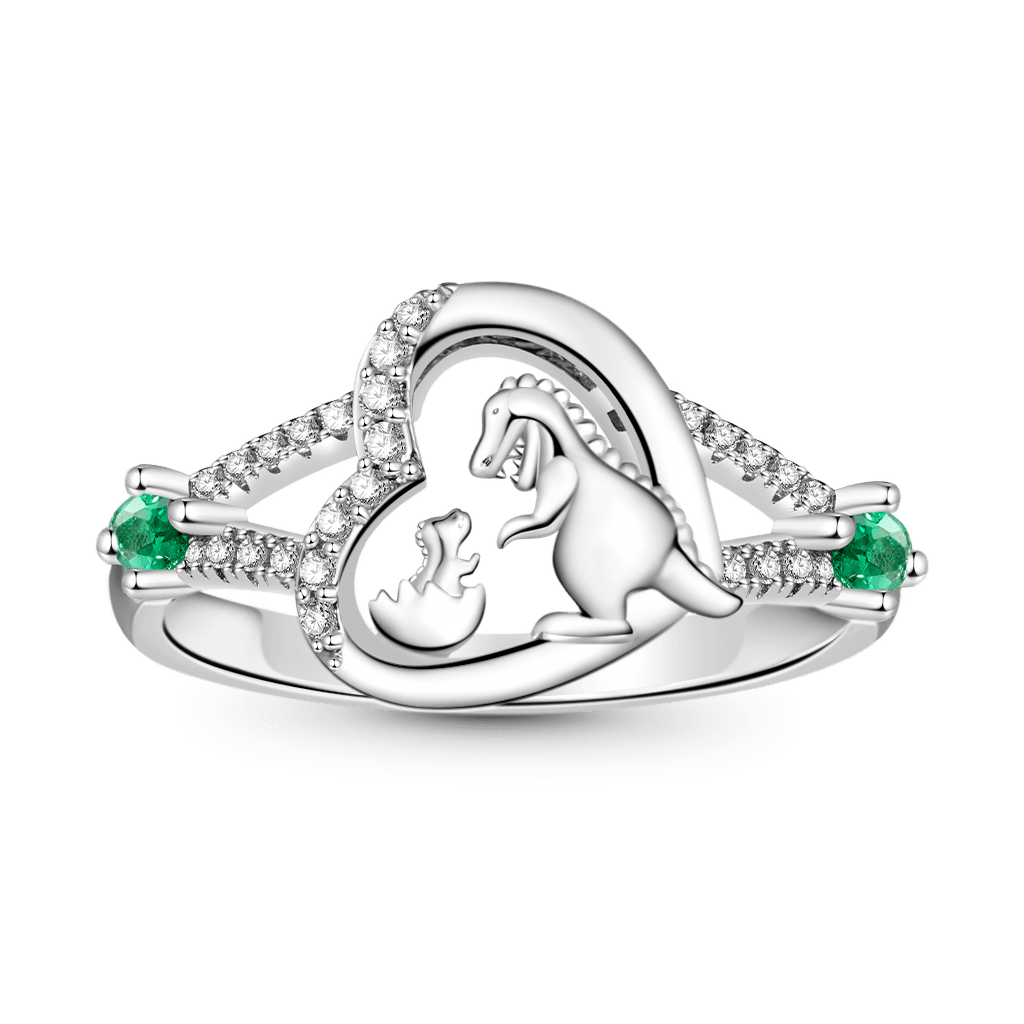 Dinosaur Heart Ring image number 0