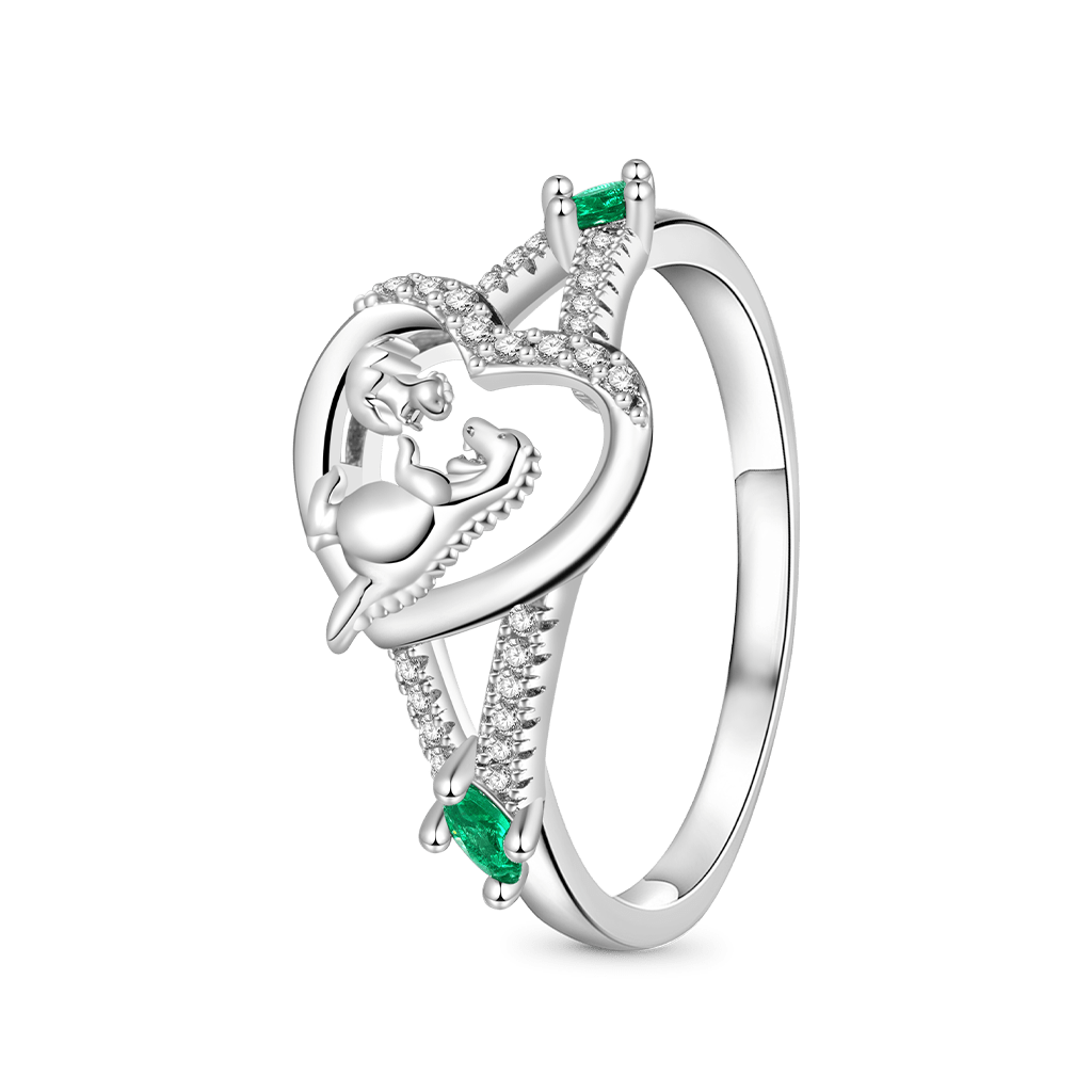 Dinosaur Heart Ring image number 1