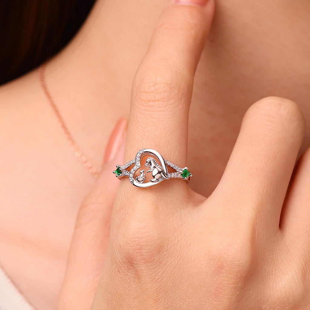 Dinosaur Heart Ring image number 4