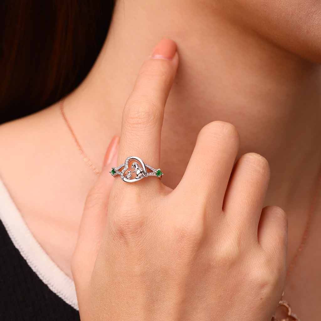 Dinosaur Heart Ring image number 3