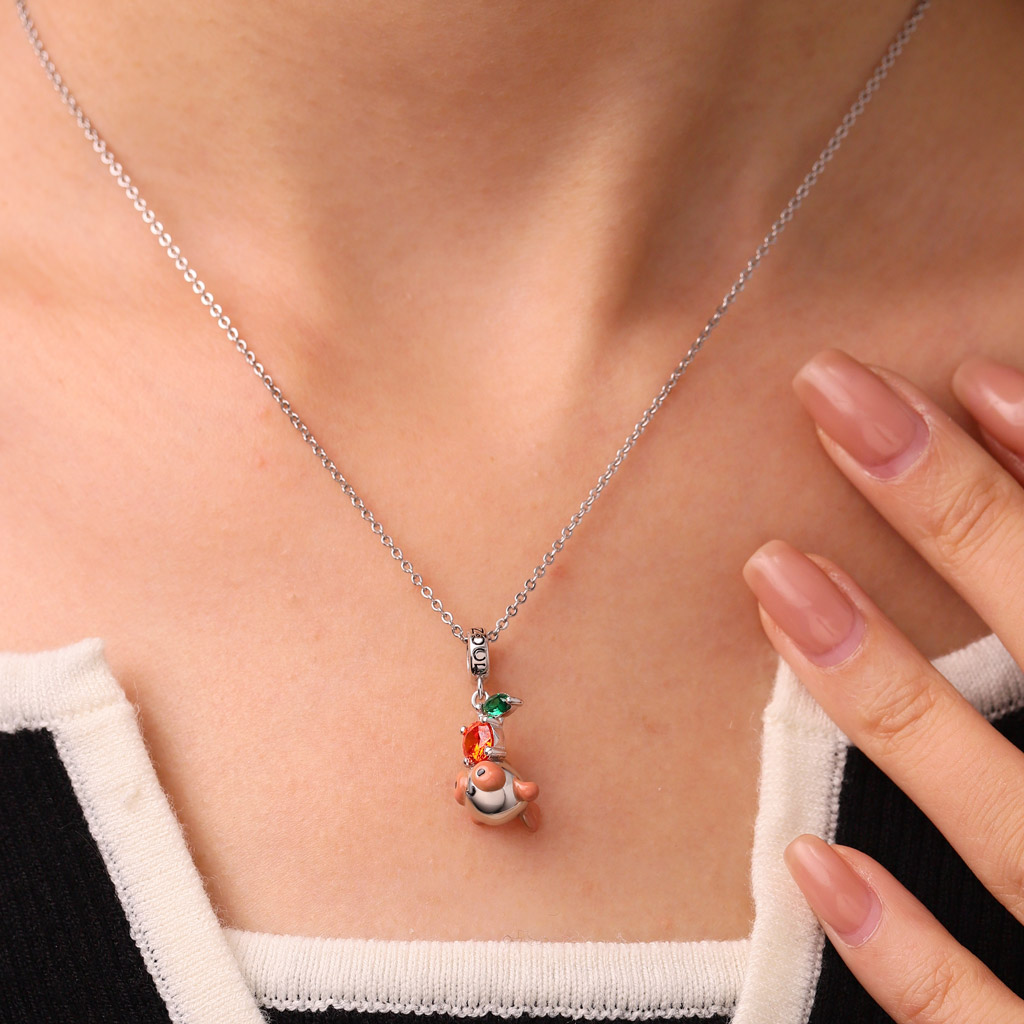 Bubble-eye Goldfish Pendant image number 4