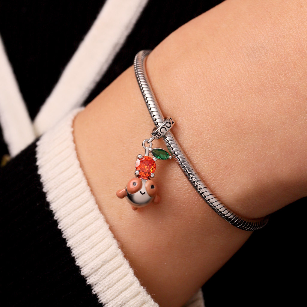 Bubble-eye Goldfish Pendant image number 5